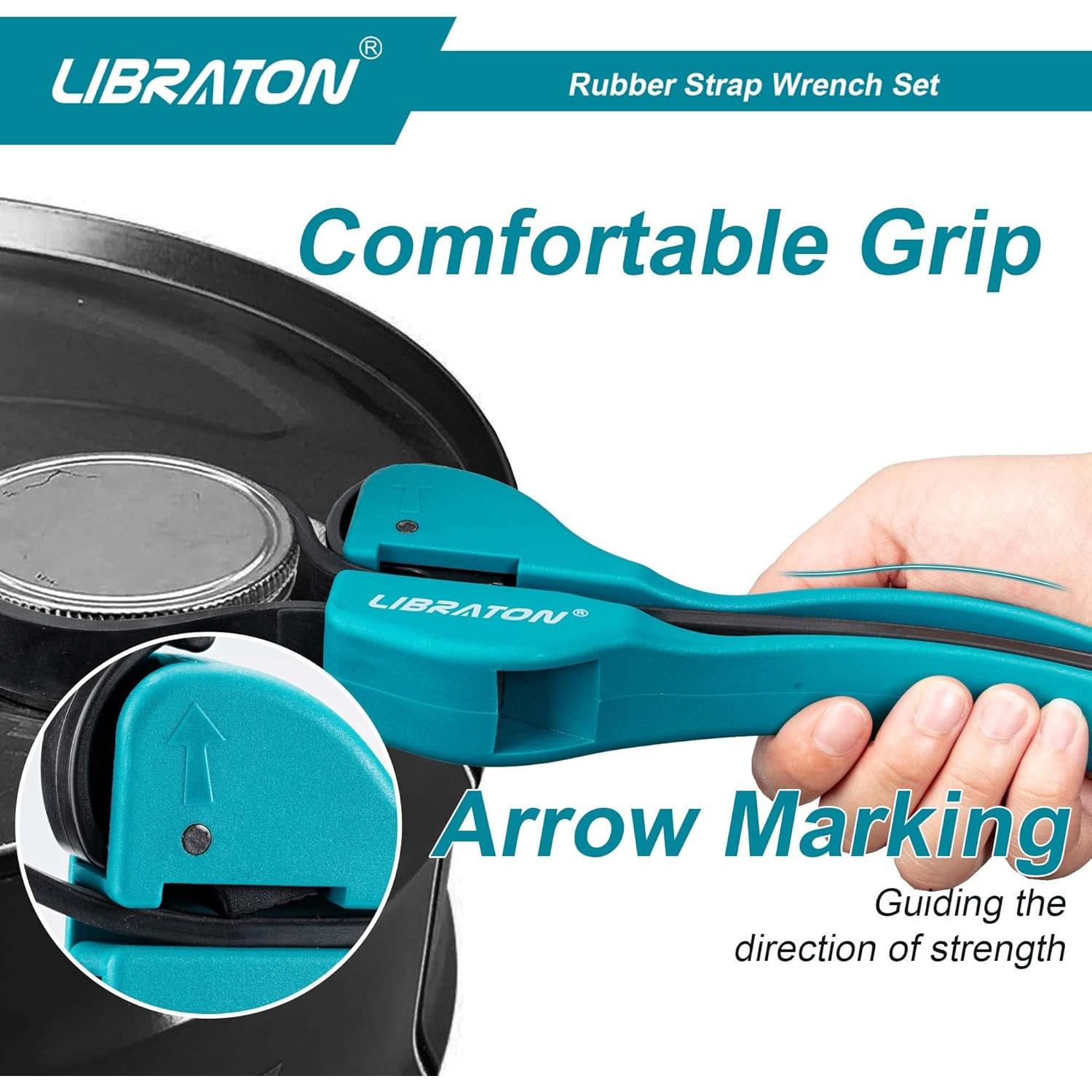 Juego de Llaves de Correa Libraton 2 Piezas Ajustables