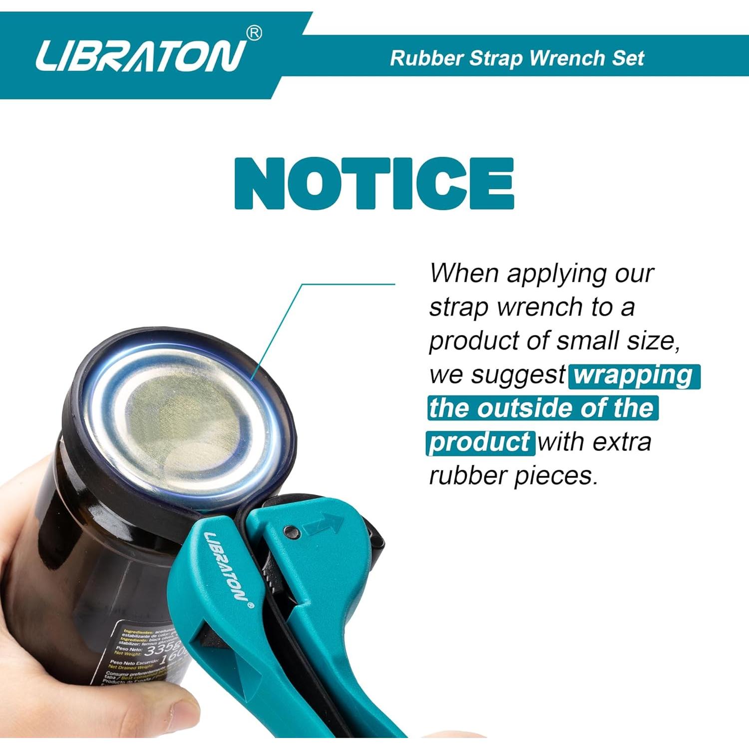 Juego de Llaves de Correa Libraton 2 Piezas Ajustables