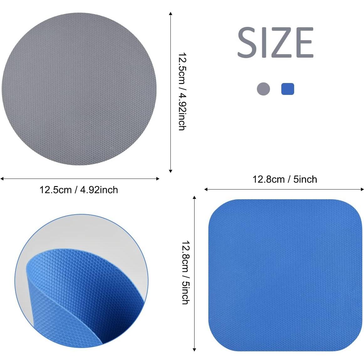 8 Almohadillas de Agarre Goma Yuntop para Abrir Tarros