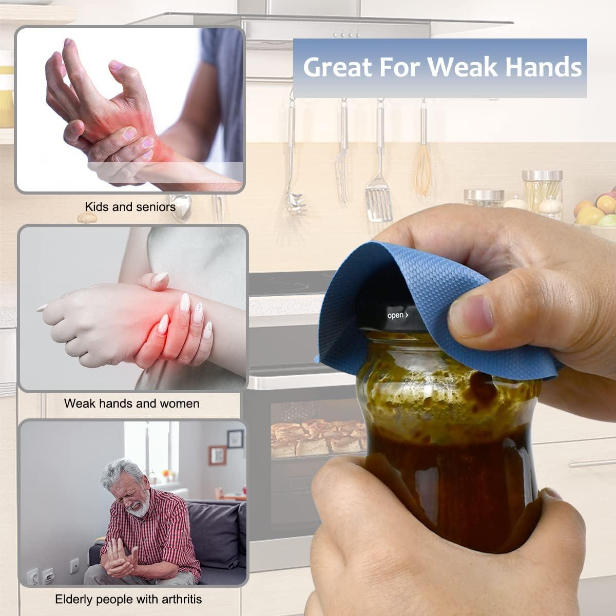 8 Almohadillas de Agarre Goma Yuntop para Abrir Tarros