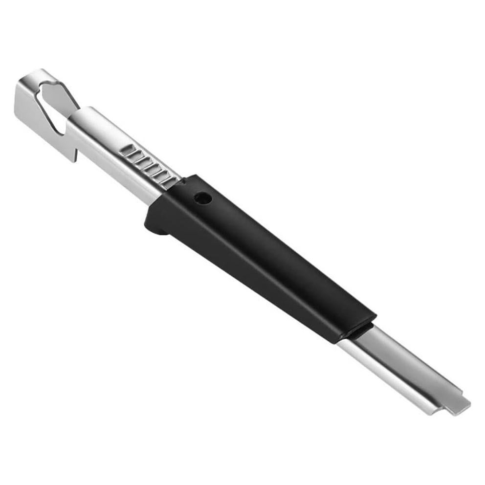 Abridor de Tarros Gofidin Ajustable 22 cm Negro Acero Inox