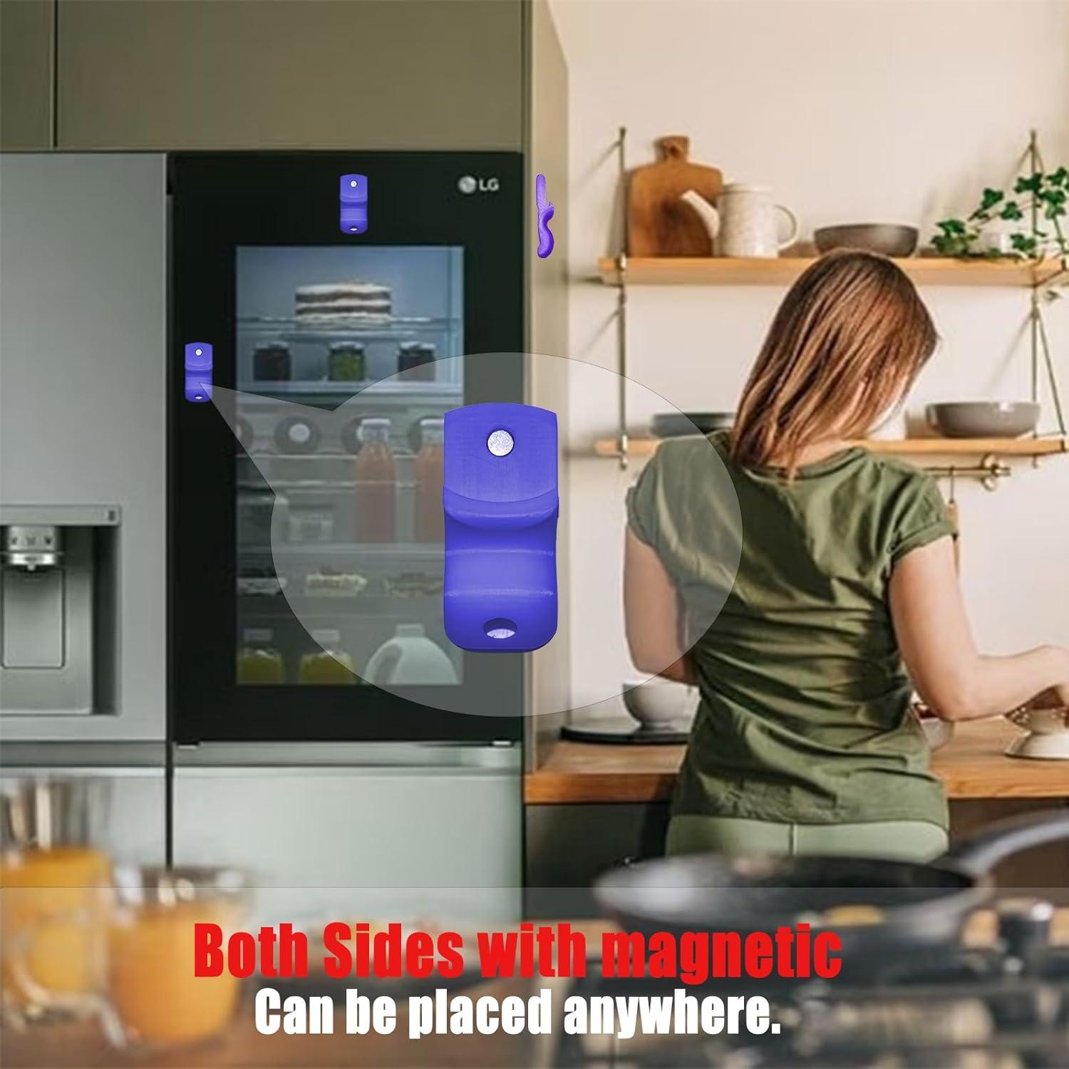 Abridor de Tarros LXLO, Magnético, Azul Púrpura, 145g