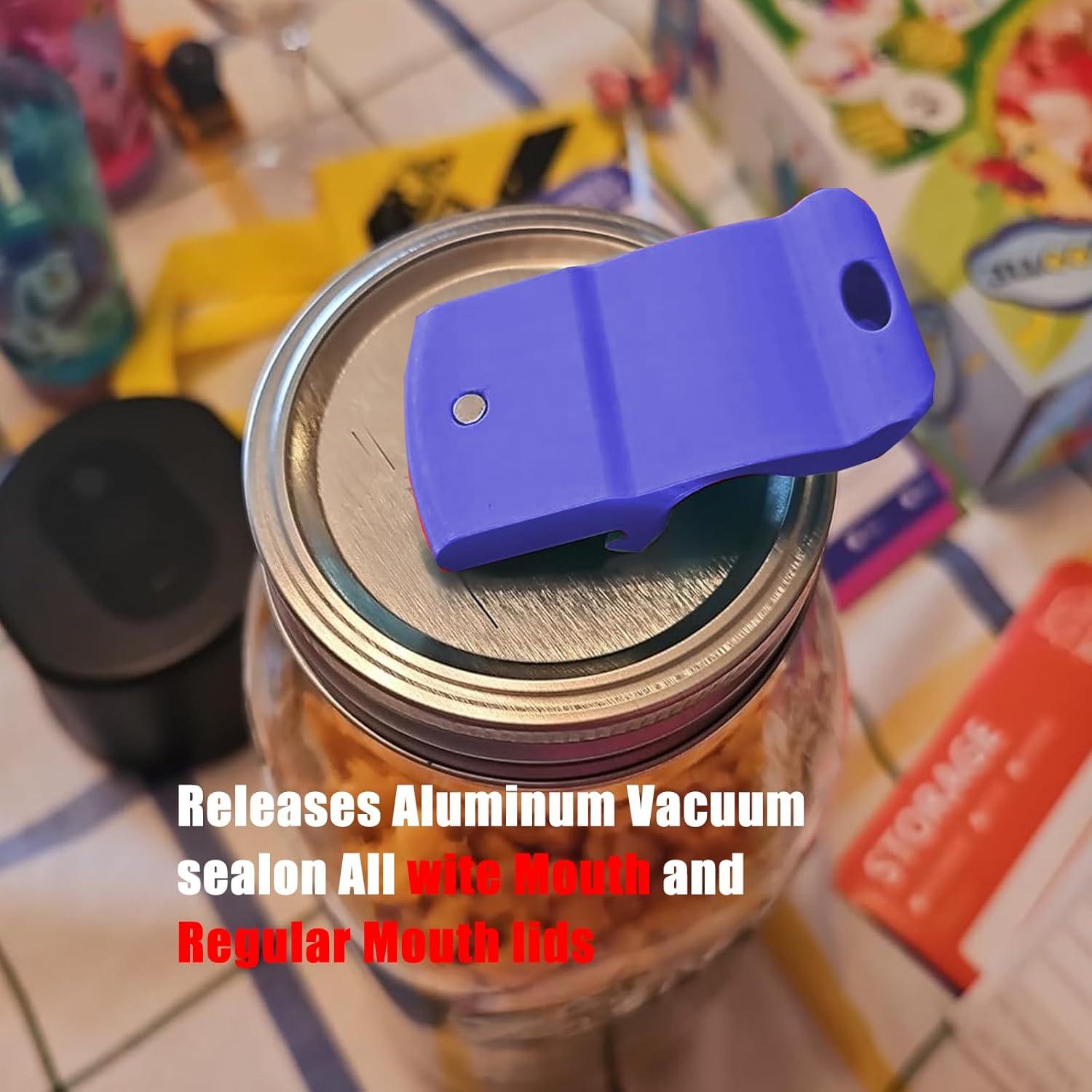 Abridor de Tarros LXLO, Magnético, Azul Púrpura, 145g