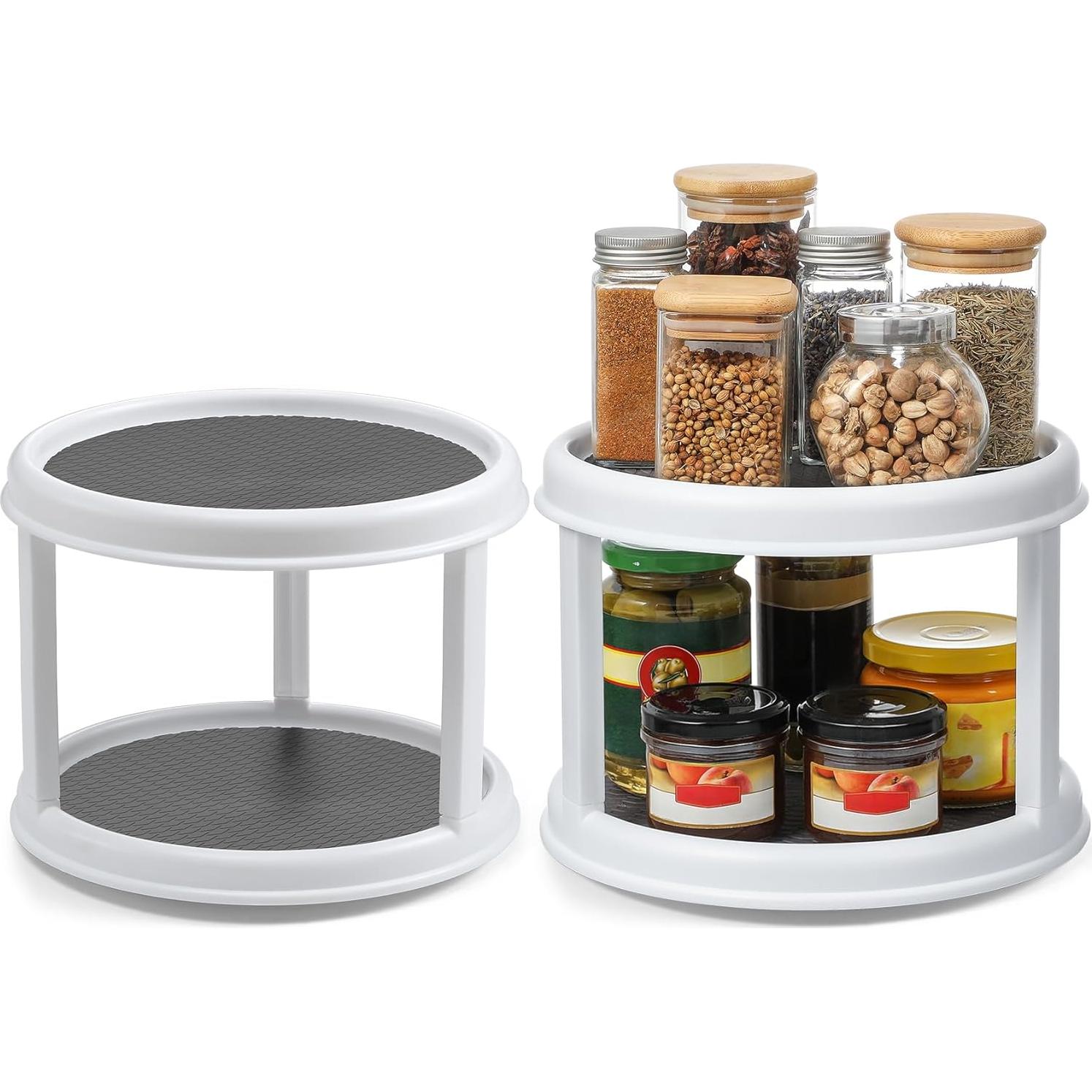 Organizador de Especias Giratorio LANDNEOO 10" (25.4 cm) - Paquete de 2