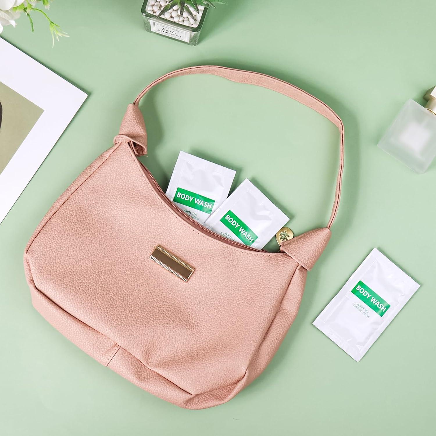 Gel de Ducha Mini HQSLsund 100 Piezas Aroma Té Blanco 10 ml