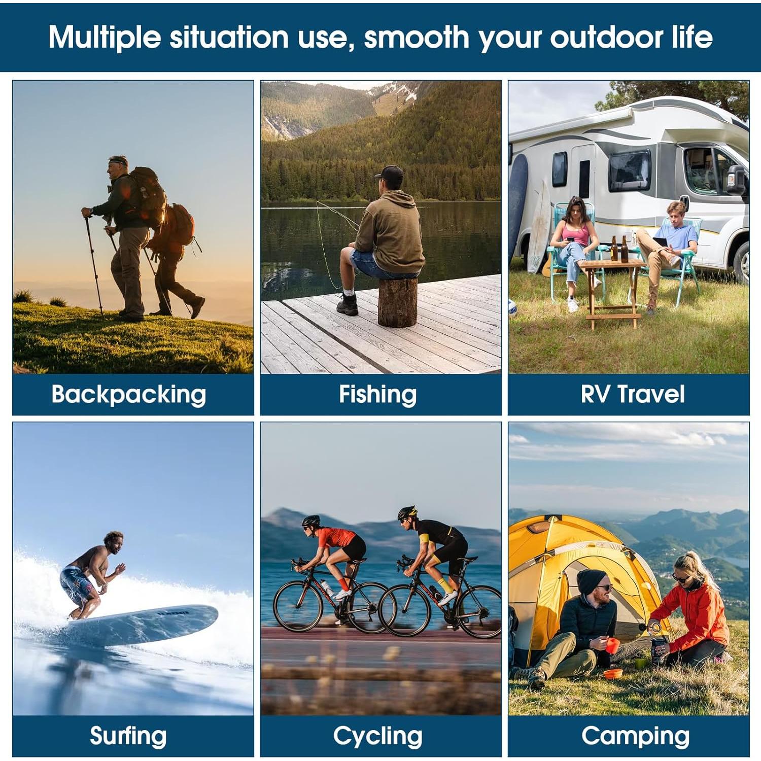 Bolsa de Ducha Solar OutdoorEpic 001 60L Camping