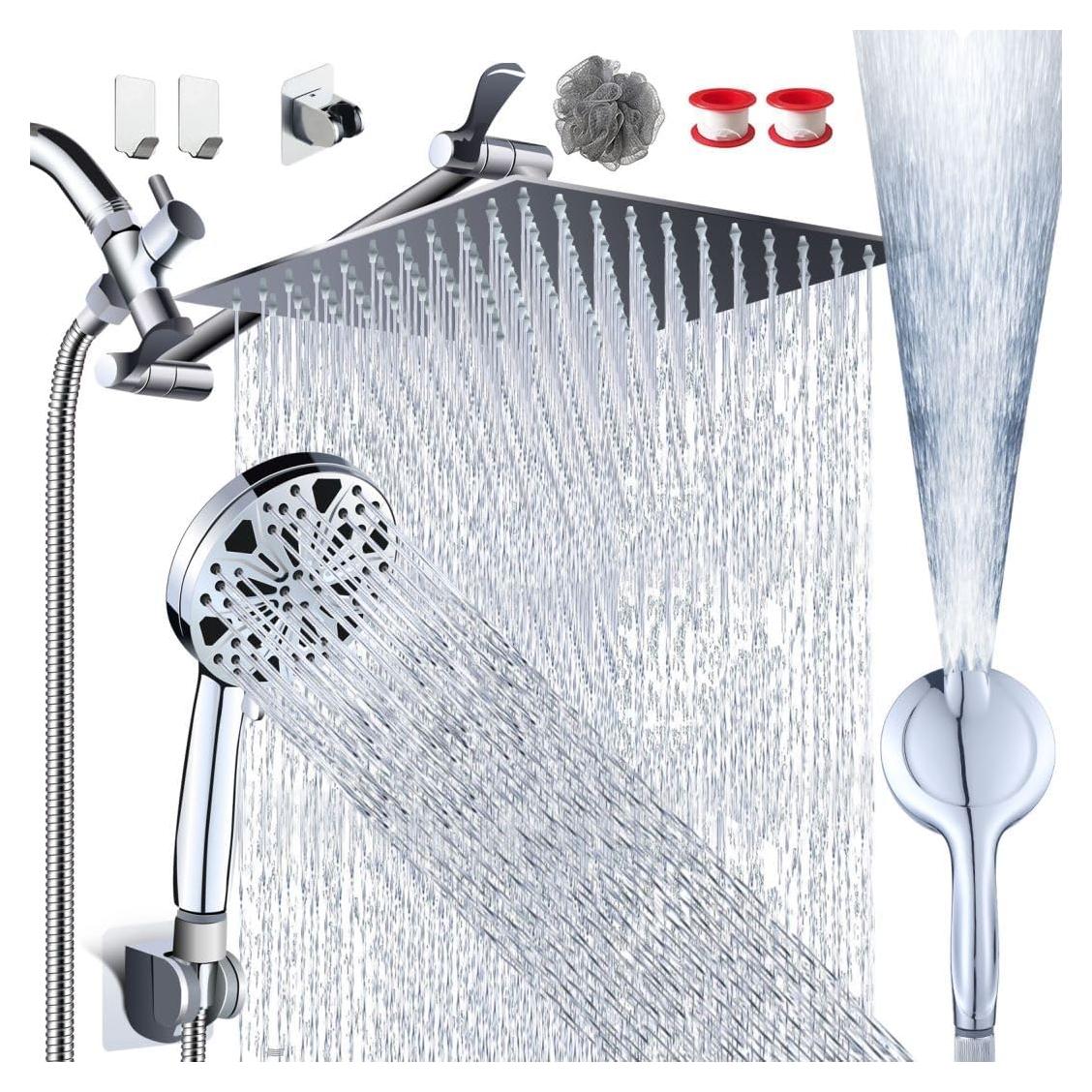 Cabezal de Ducha de Lluvia 12" Razime Acero Inoxidable