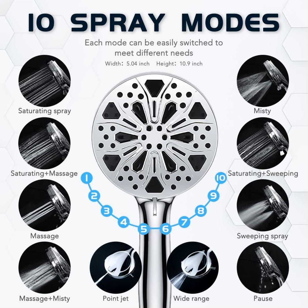 Cabezal de Ducha de Lluvia 12" Razime Acero Inoxidable