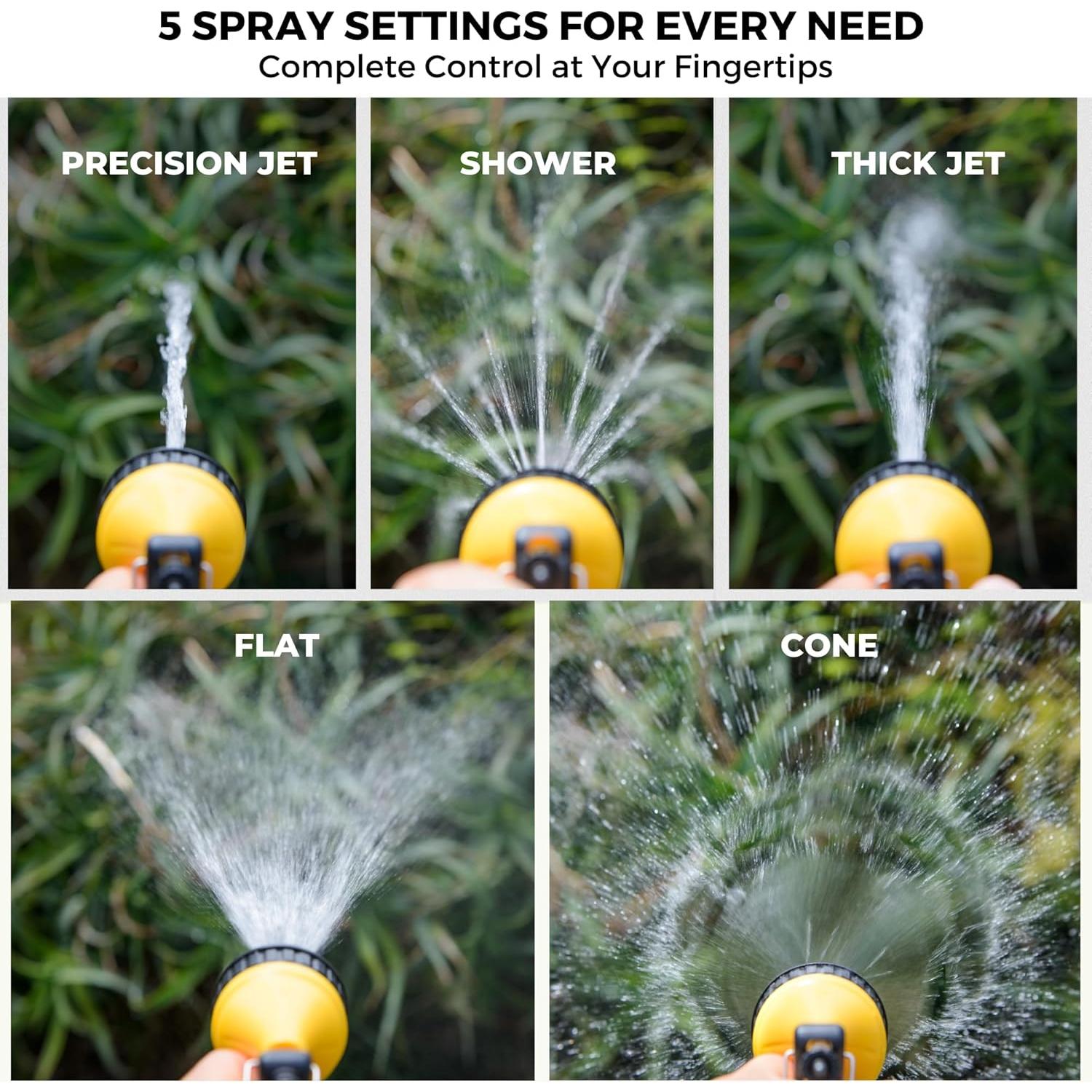 Ducha Portátil Pomo 5L Alta Presión 45 PSI Multiuso