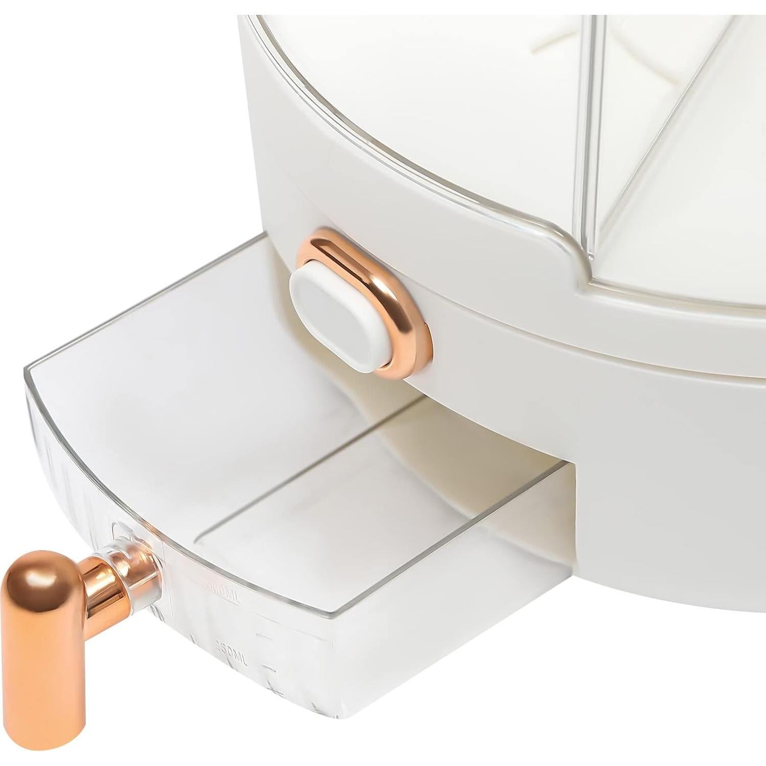 Dispensador de Arroz Unnsiapit 6 Compartimentos 6.5kg Blanco