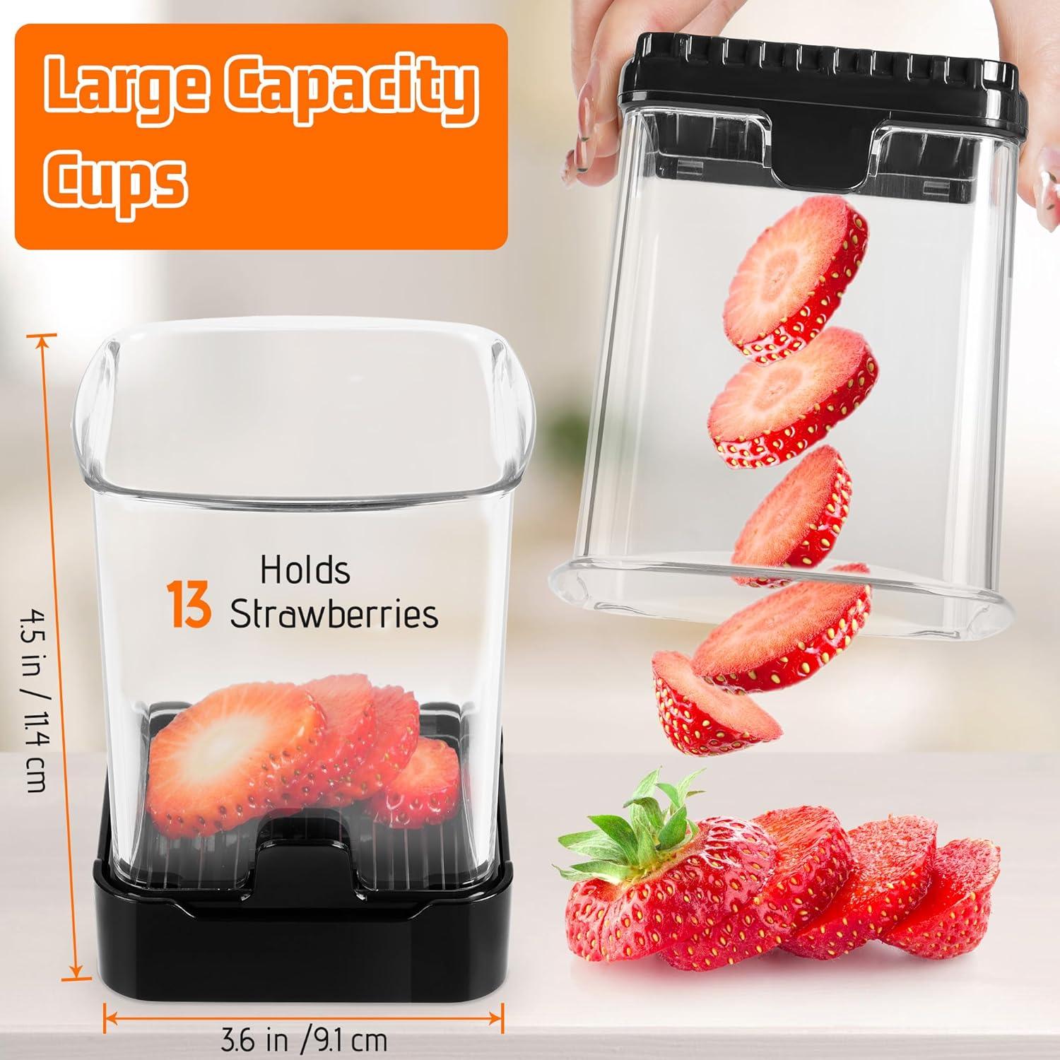 Cortador de Frutas y Verduras GENGCANG - 2 Piezas Negro