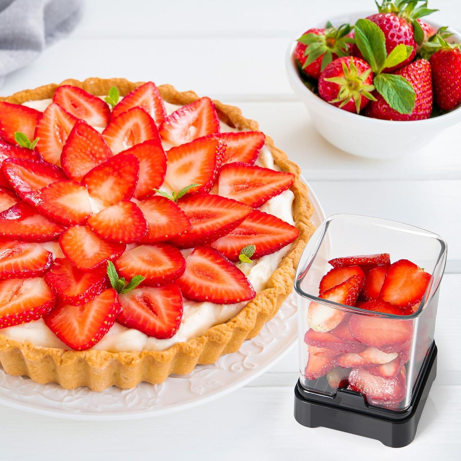 Cortador de Frutas y Verduras GENGCANG - 2 Piezas Negro