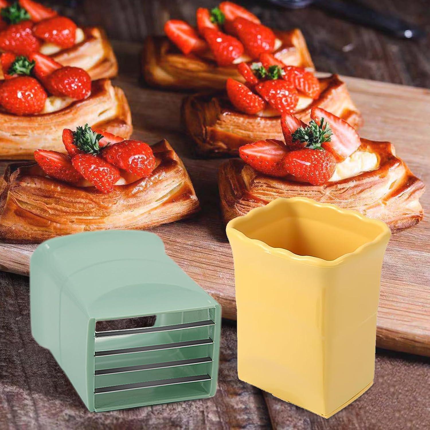 Cortador de Frutas Quskay 3 Pcs Acero Inoxidable 2023