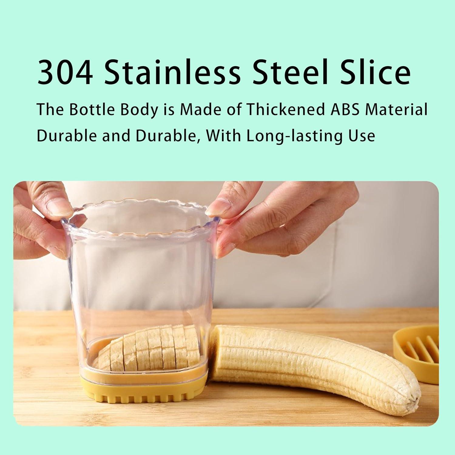 Cortador Rápido de Frutas y Verduras SXunacou Amarillo