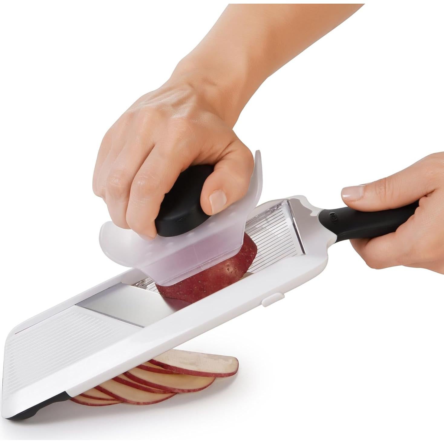 Mandolina de Mano OXO Good Grips Acero Inoxidable Blanca