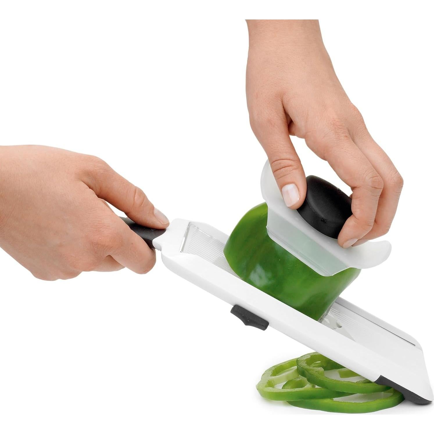 Mandolina de Mano OXO Good Grips Acero Inoxidable Blanca