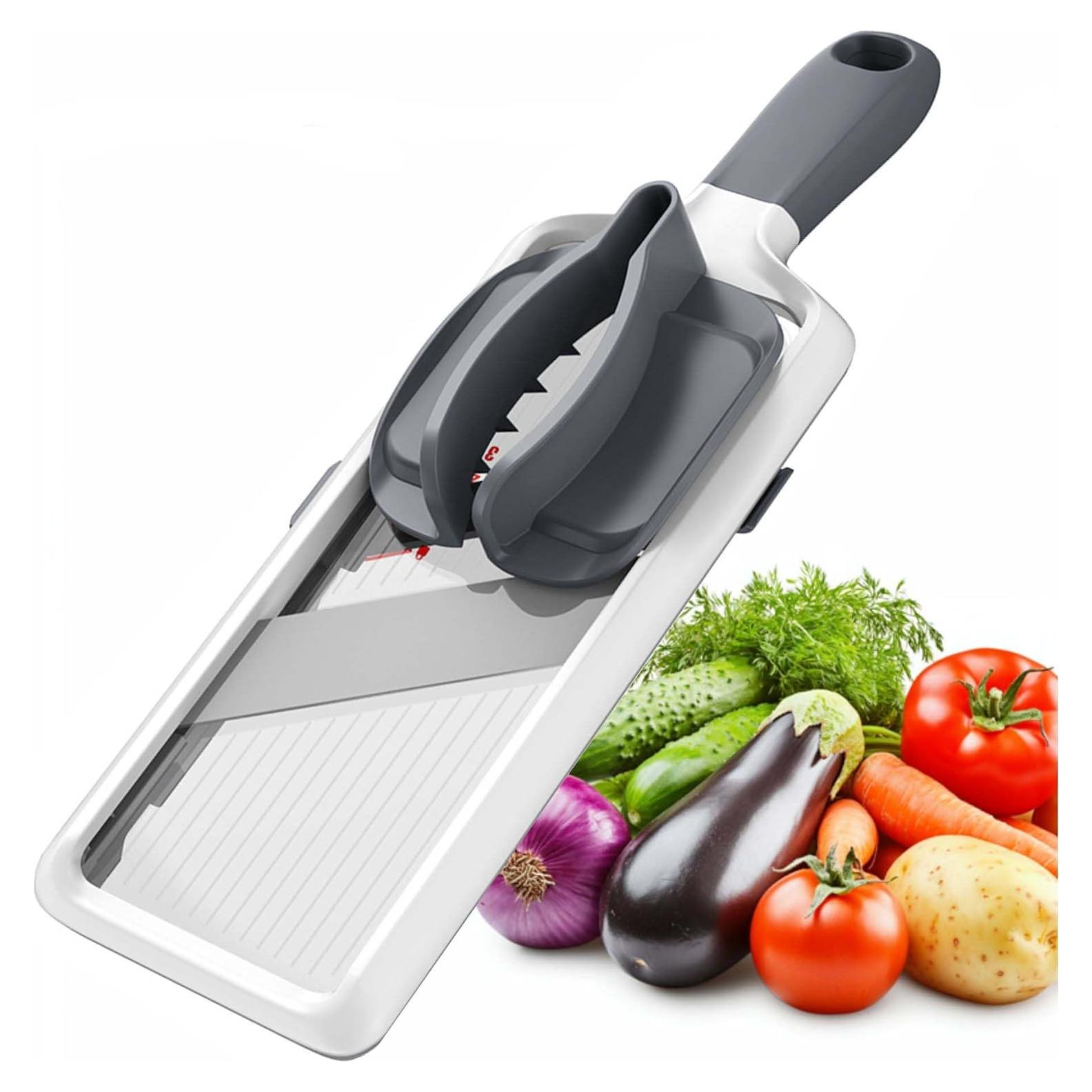 Cortador de Verduras Mandolina LIVSGNISTA Acero Inoxidable