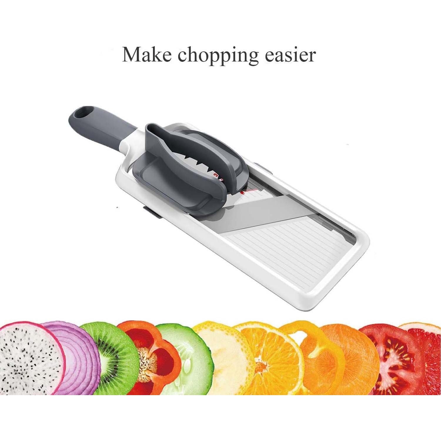 Cortador de Verduras Mandolina LIVSGNISTA Acero Inoxidable