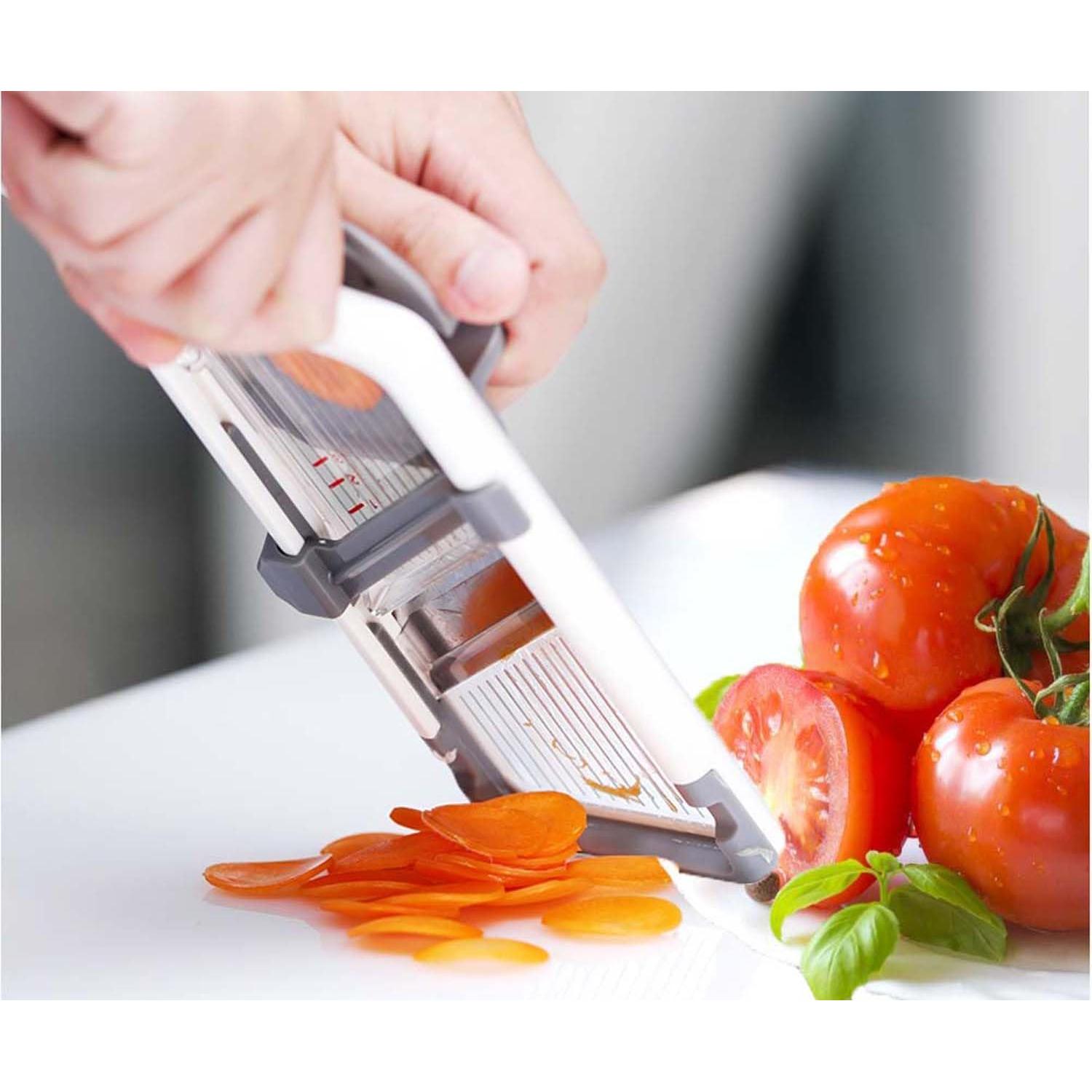 Cortador de Verduras Mandolina LIVSGNISTA Acero Inoxidable