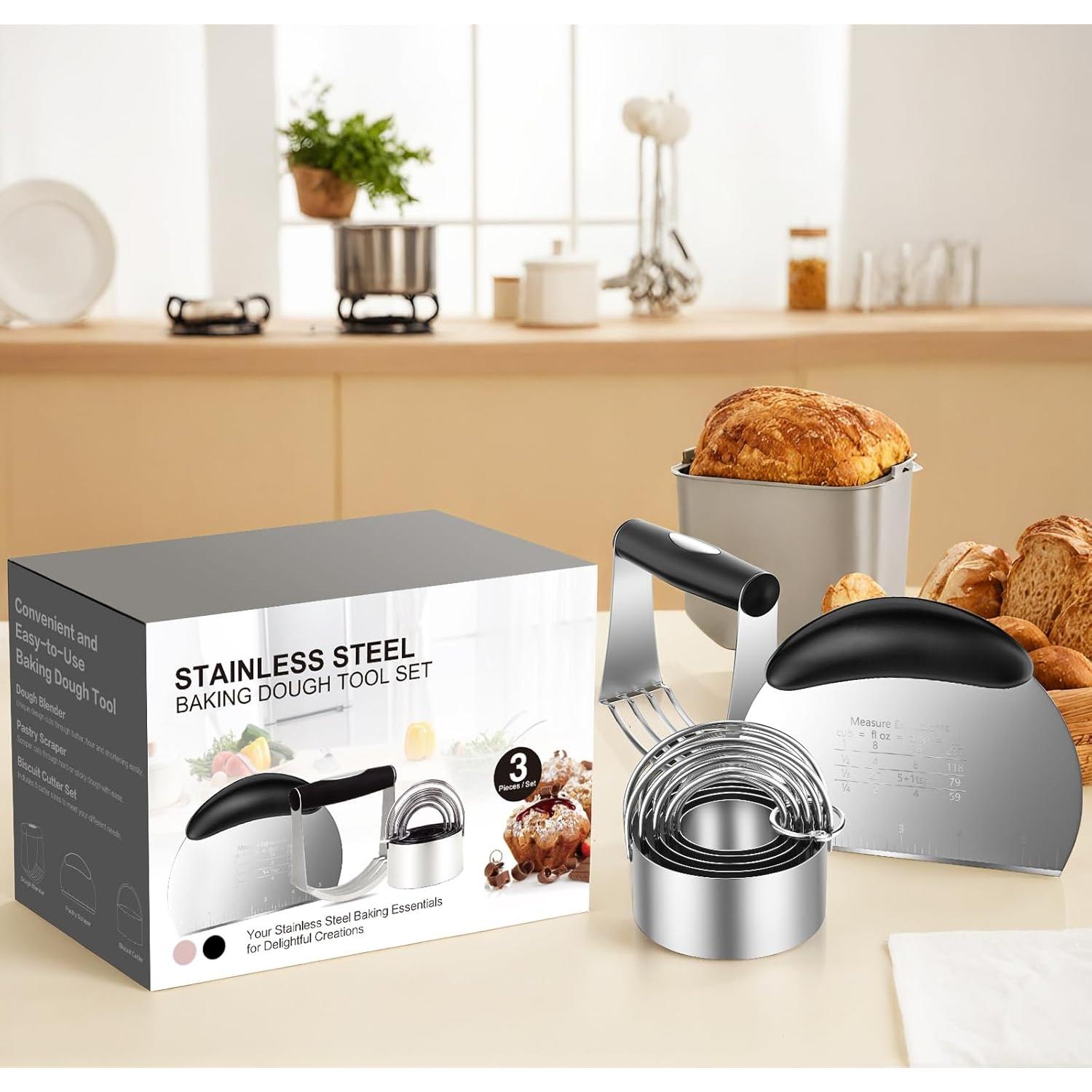 Conjunto de Cortadores de Galletas MINO ANT 3 Pcs Acero Inoxidable