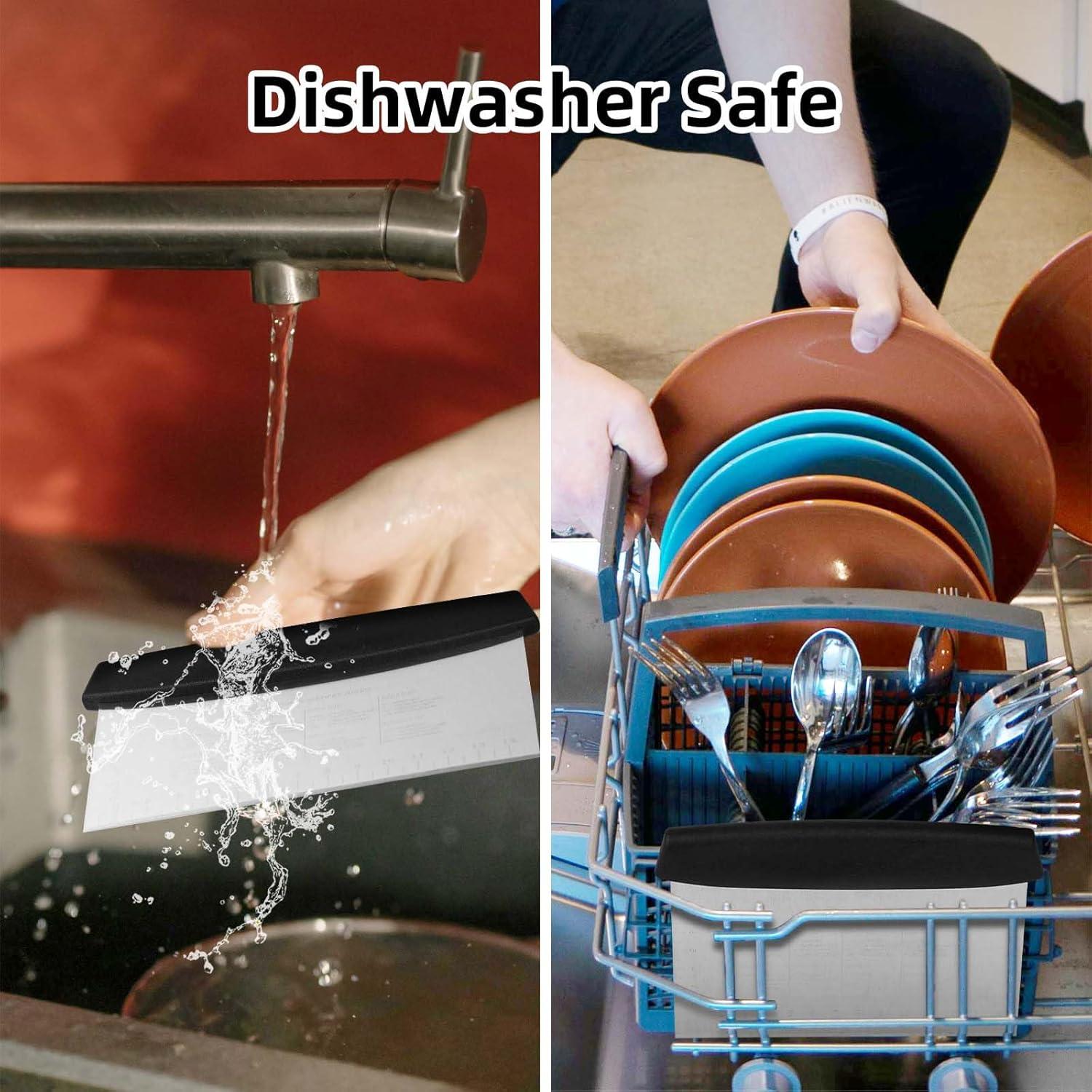 Raspador de Masa Vaincre - 2 Piezas Acero Inoxidable 15cm