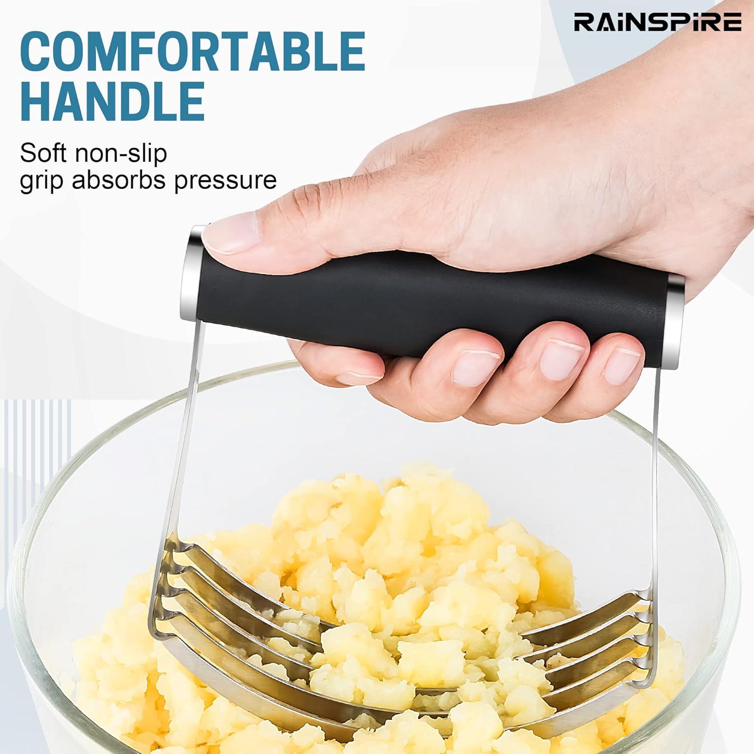 Cortador de Masa Rainspire XL de Acero Inoxidable, Ergonomico