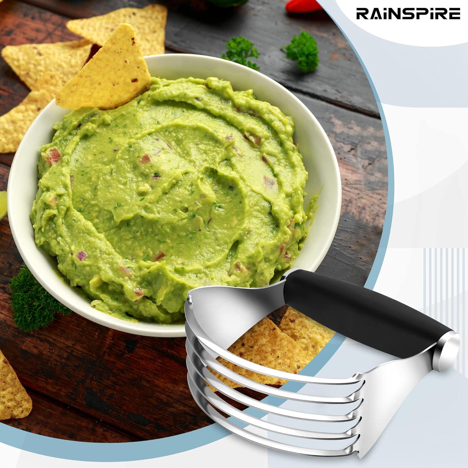 Cortador de Masa Rainspire XL de Acero Inoxidable, Ergonomico