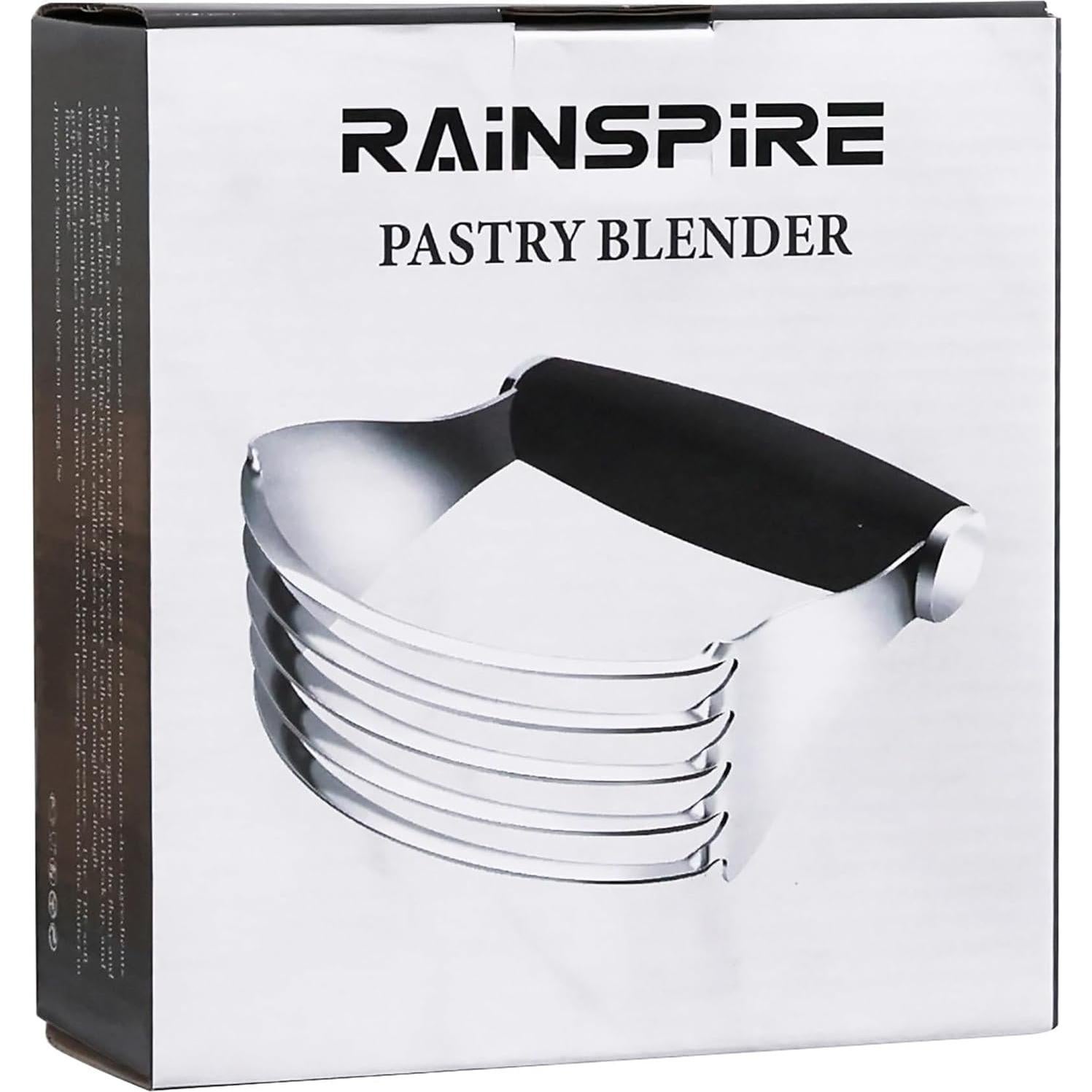 Cortador de Masa Rainspire XL de Acero Inoxidable, Ergonomico