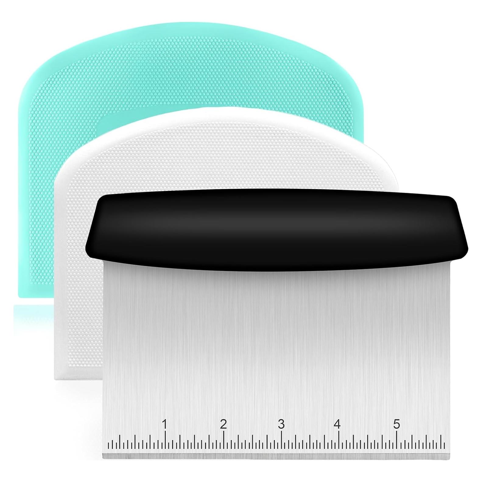 Raspador de Masa Ecavria Acero Inoxidable 16.76x11.94 cm