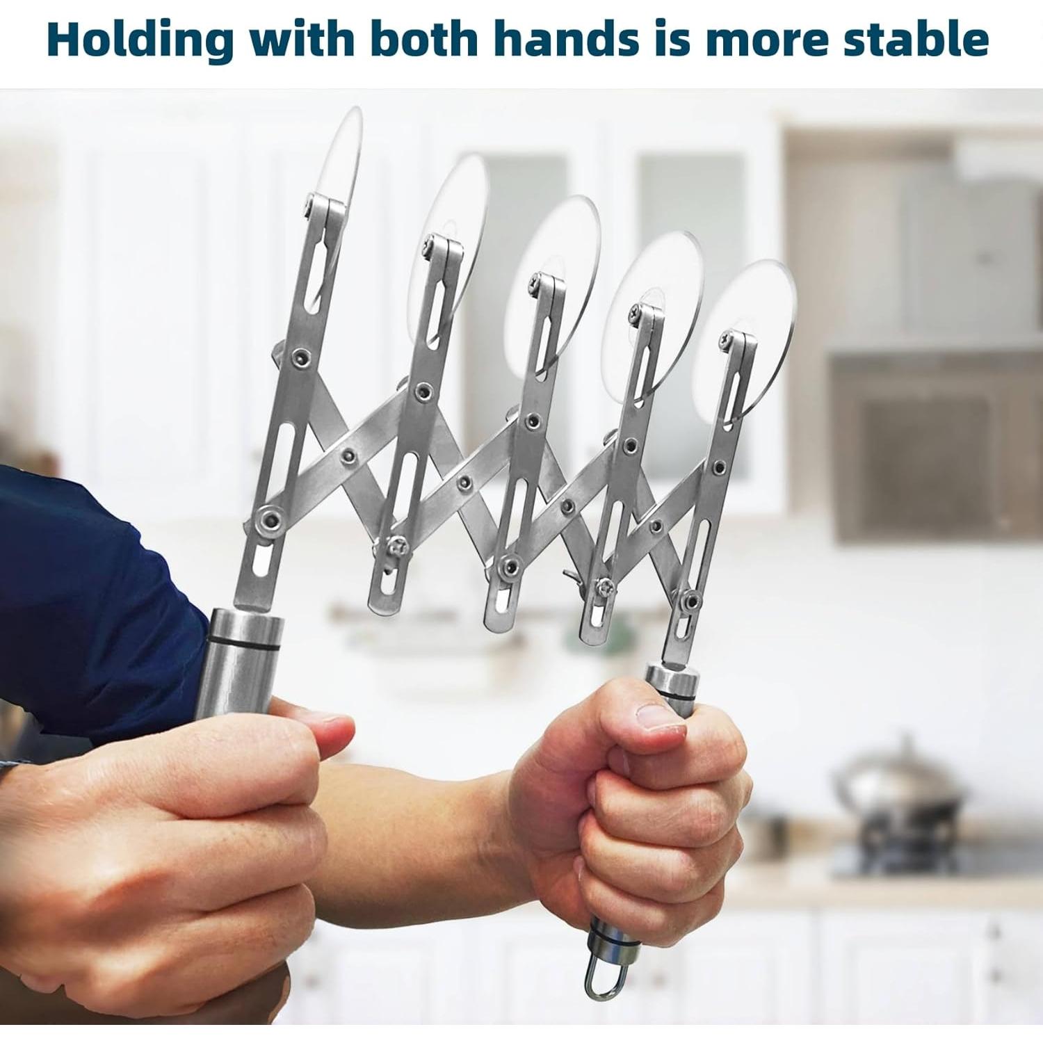 Cortador de Pastelería Profesional Lihengkong 5 Ruedas Acero Inoxidable