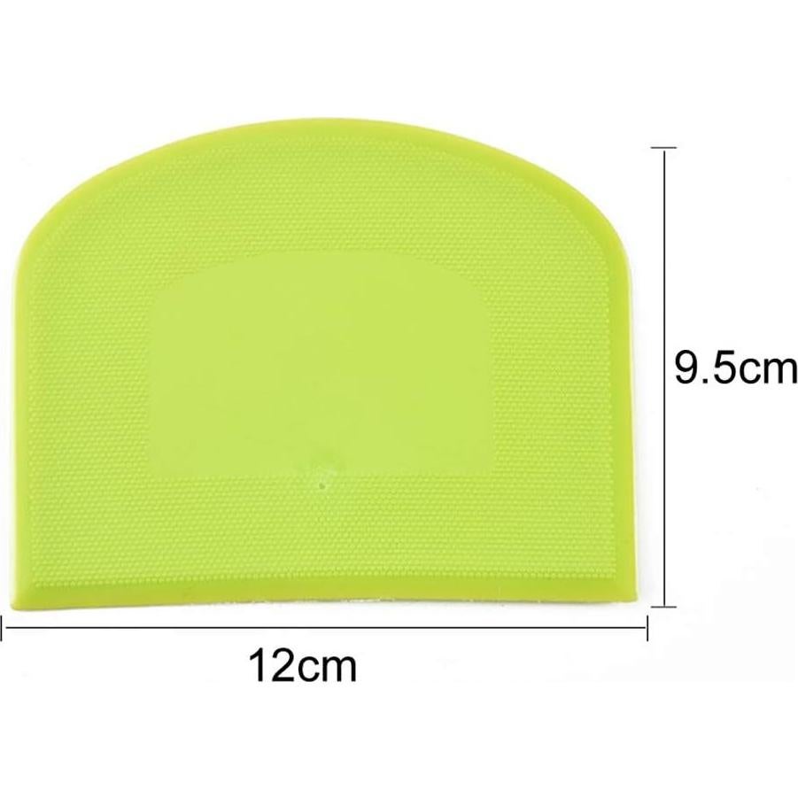 Raspadores de Masa 2 Piezas Lasenersm Blanco Verde