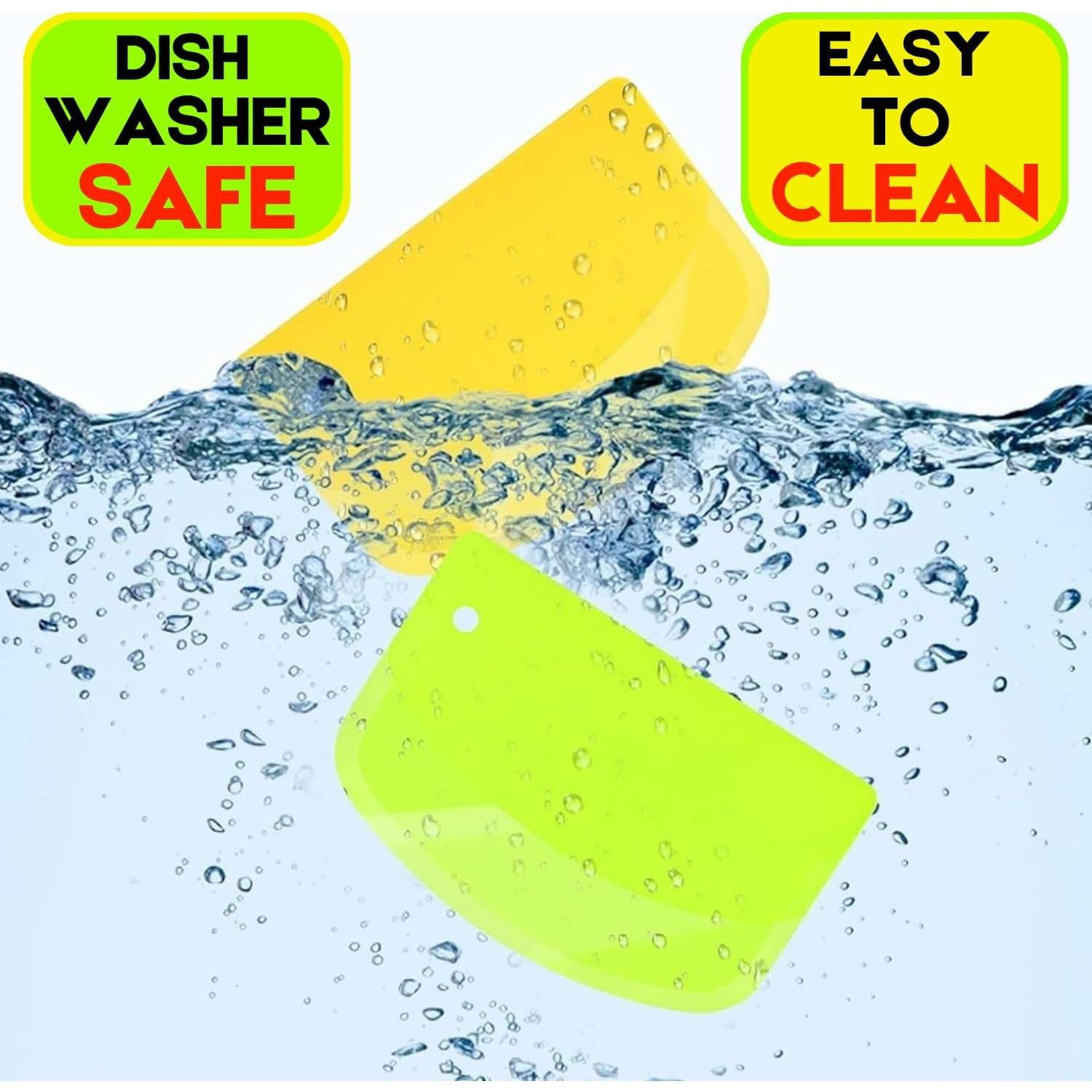 Raspador de Masa SURDOCA 13.5x9cm Plástico Libre BPA