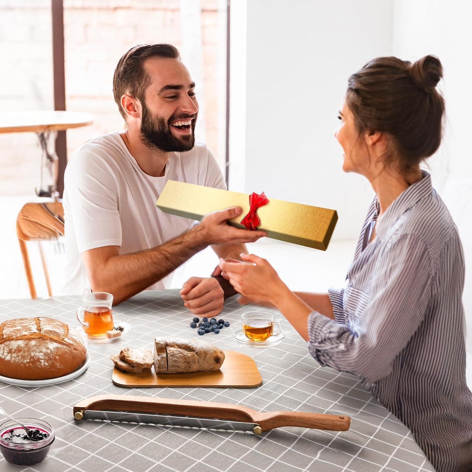 Cuchillo de Pan Uprichya 26.9 cm Acero Inoxidable Madera