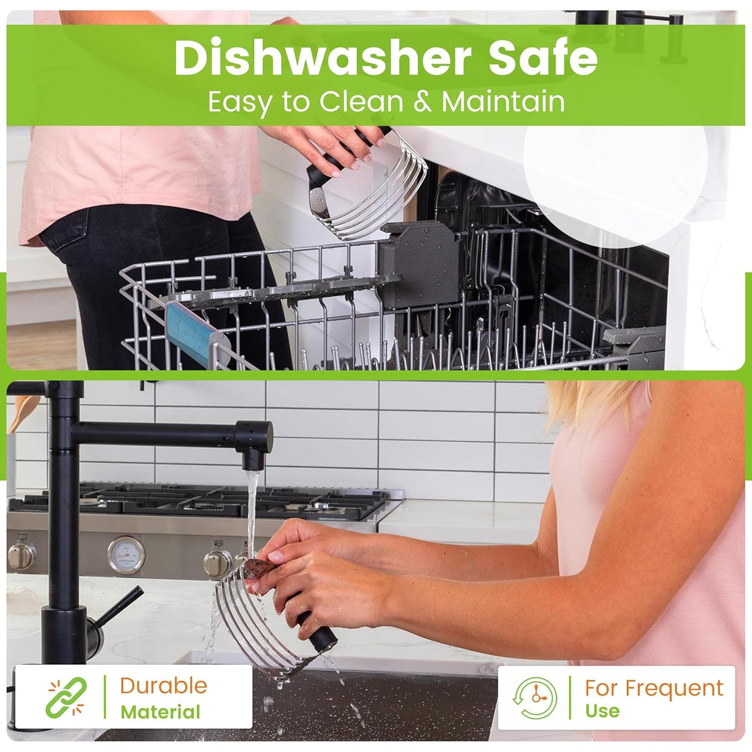 Mezclador de Masa y Raspador Spring Chef Acero Inoxidable