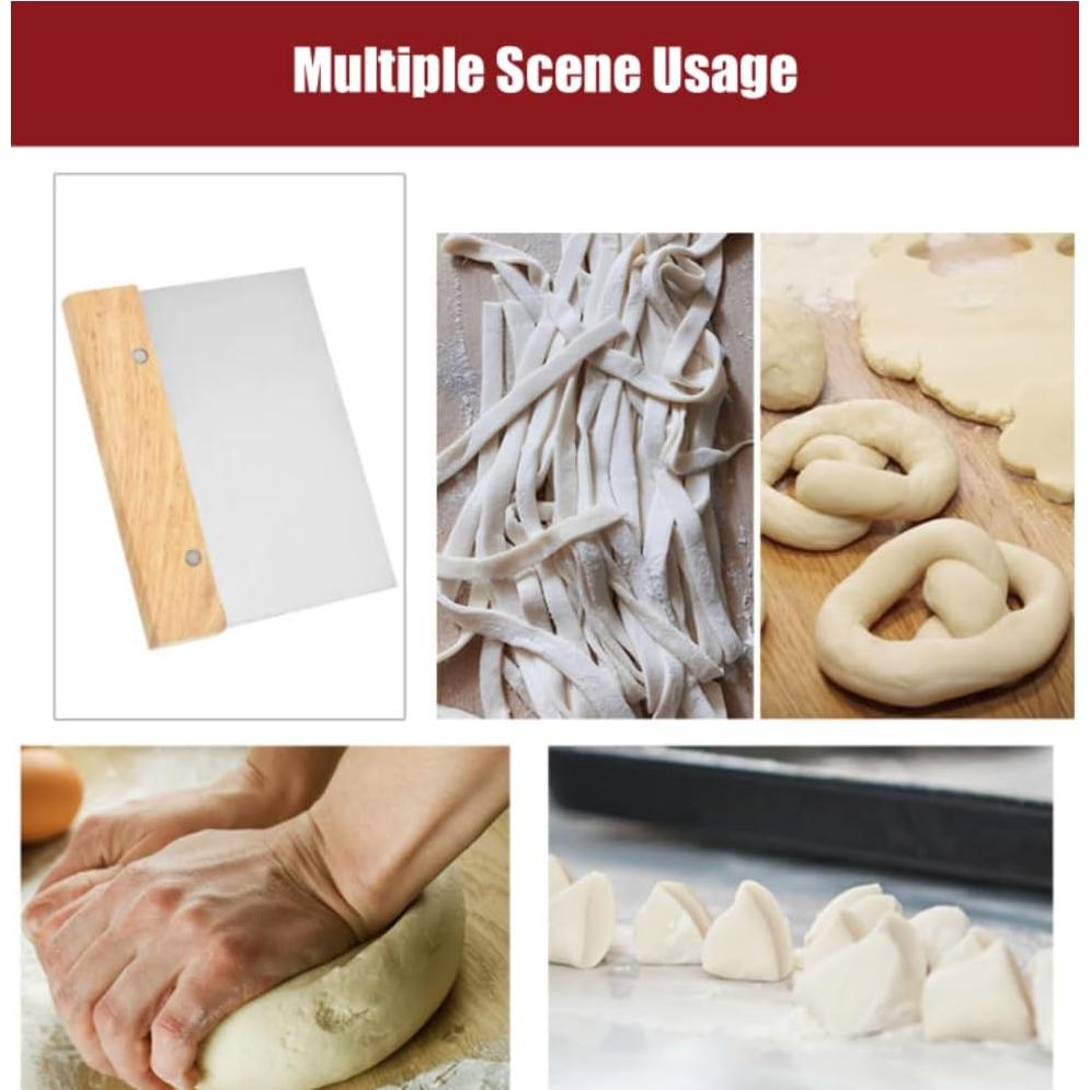 4 Raspadores de Banco MocareHealth para Hornear Verde