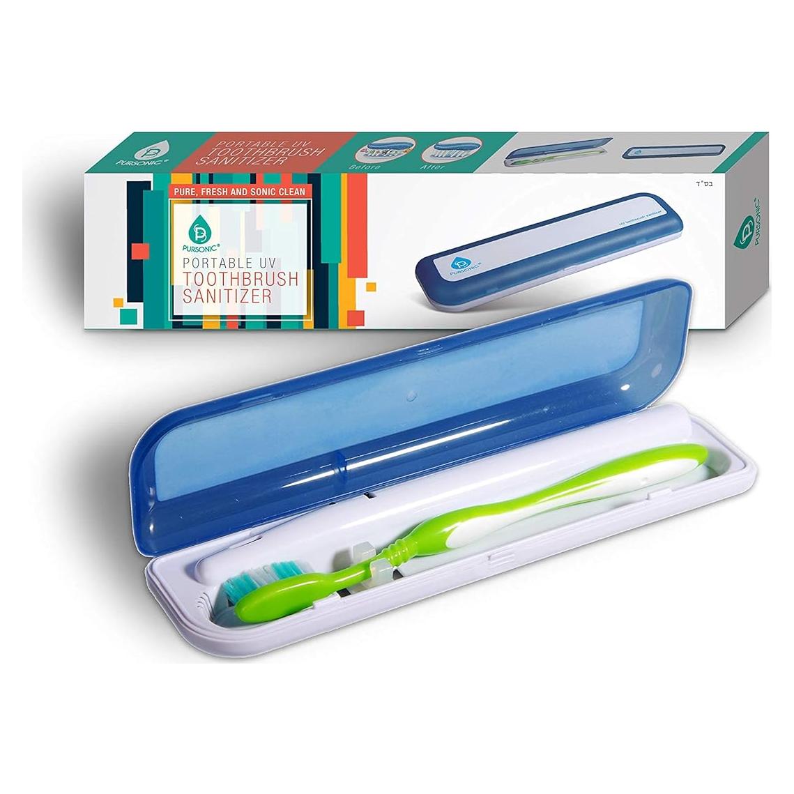 Estuche Sanitizador UV Portátil Pursonic para Cepillos de Dientes