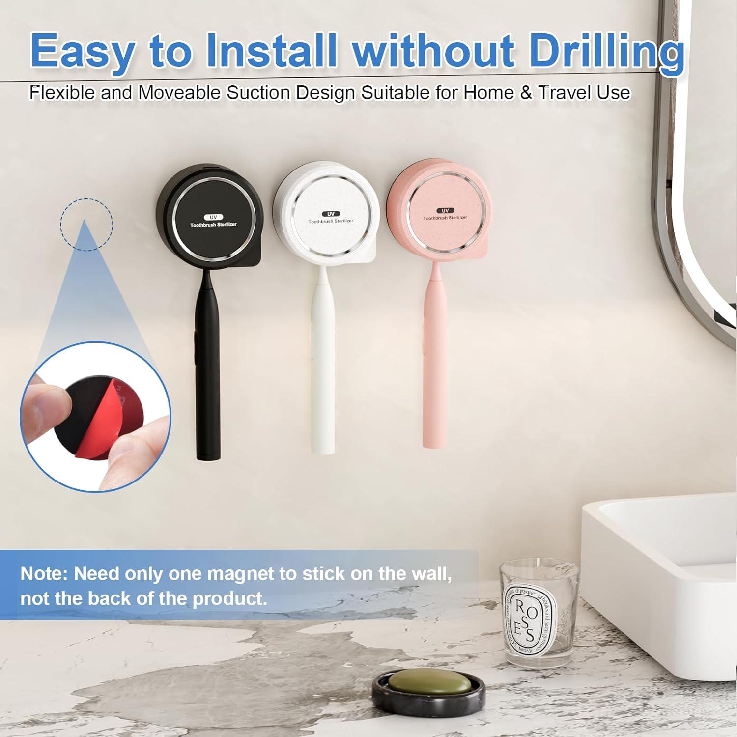 Soporte desinfectante UV para cepillos de dientes Sugar Swan