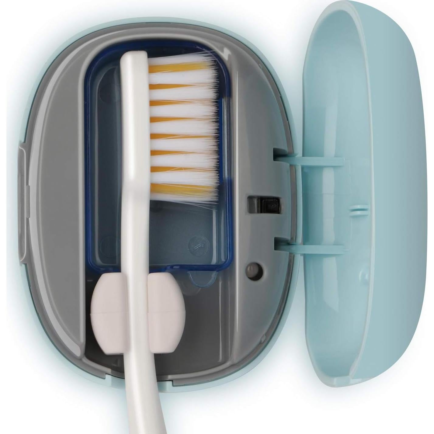 Mini Esterilizador de Cepillos NewWay B-005 Recargable Azul