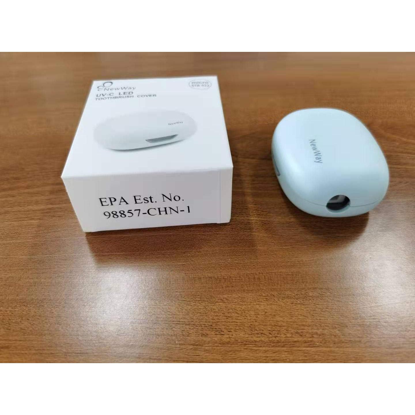 Mini Esterilizador de Cepillos NewWay B-005 Recargable Azul