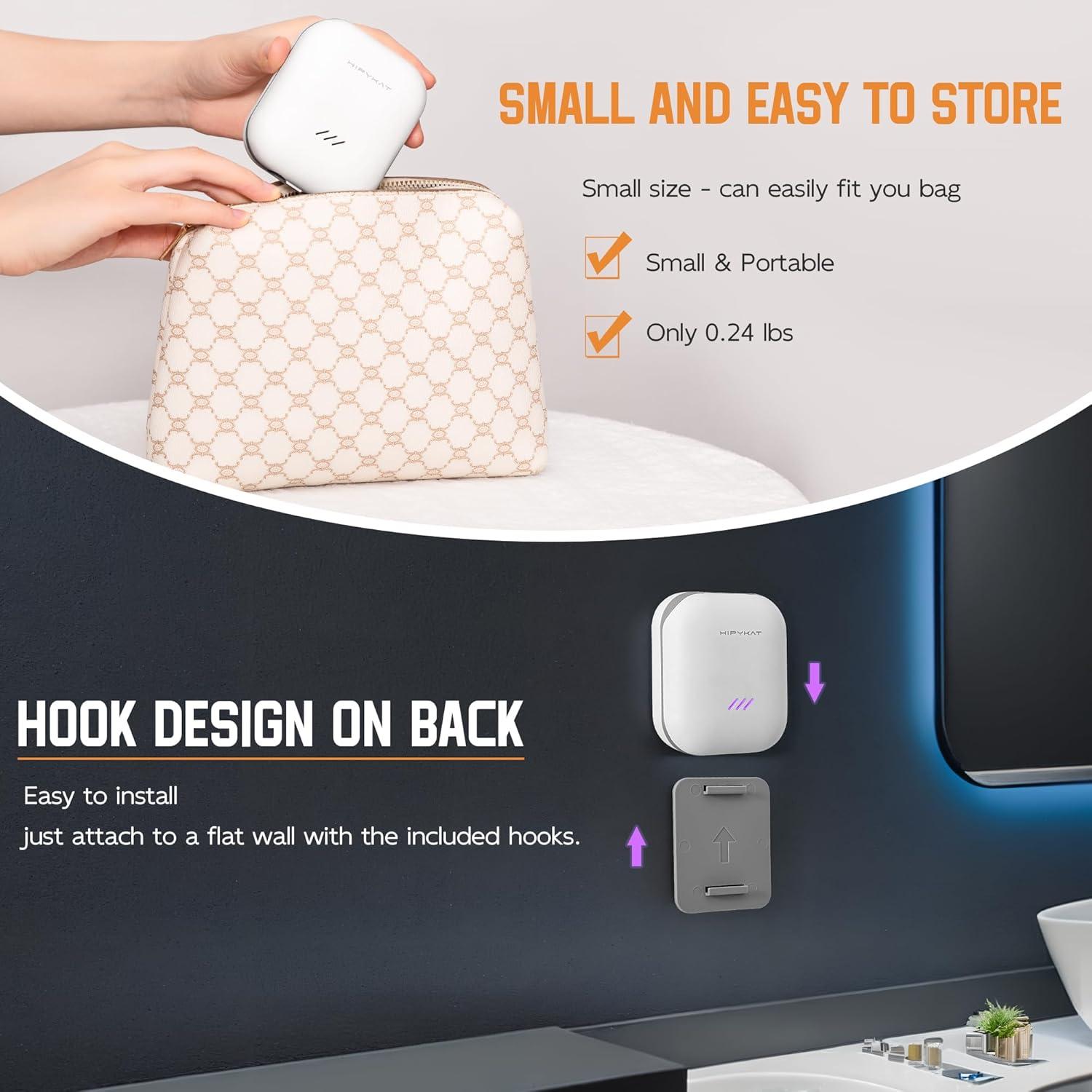 Estuche Desinfectante para Cepillos de Dientes HKTSC Blanco