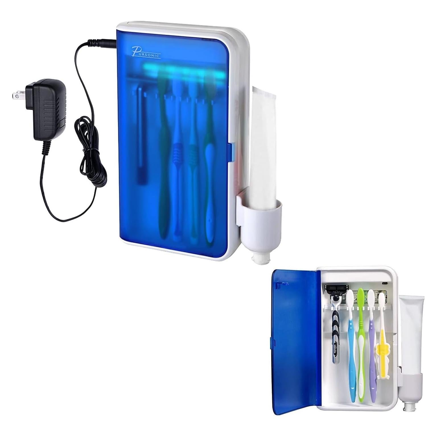 Soporte desinfectante de cepillos de dientes UV Pursonic 5 ranuras