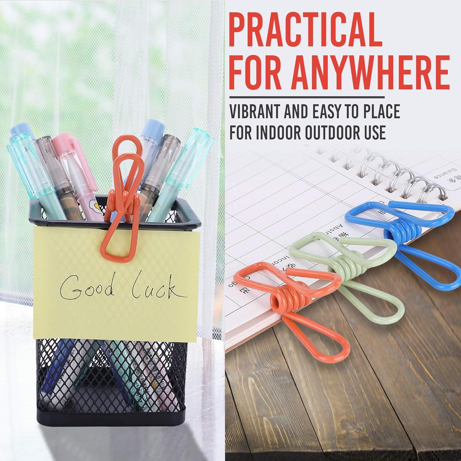 Clips de Bolsa Riveda 30 Piezas Multicolor 5,08 cm PVC