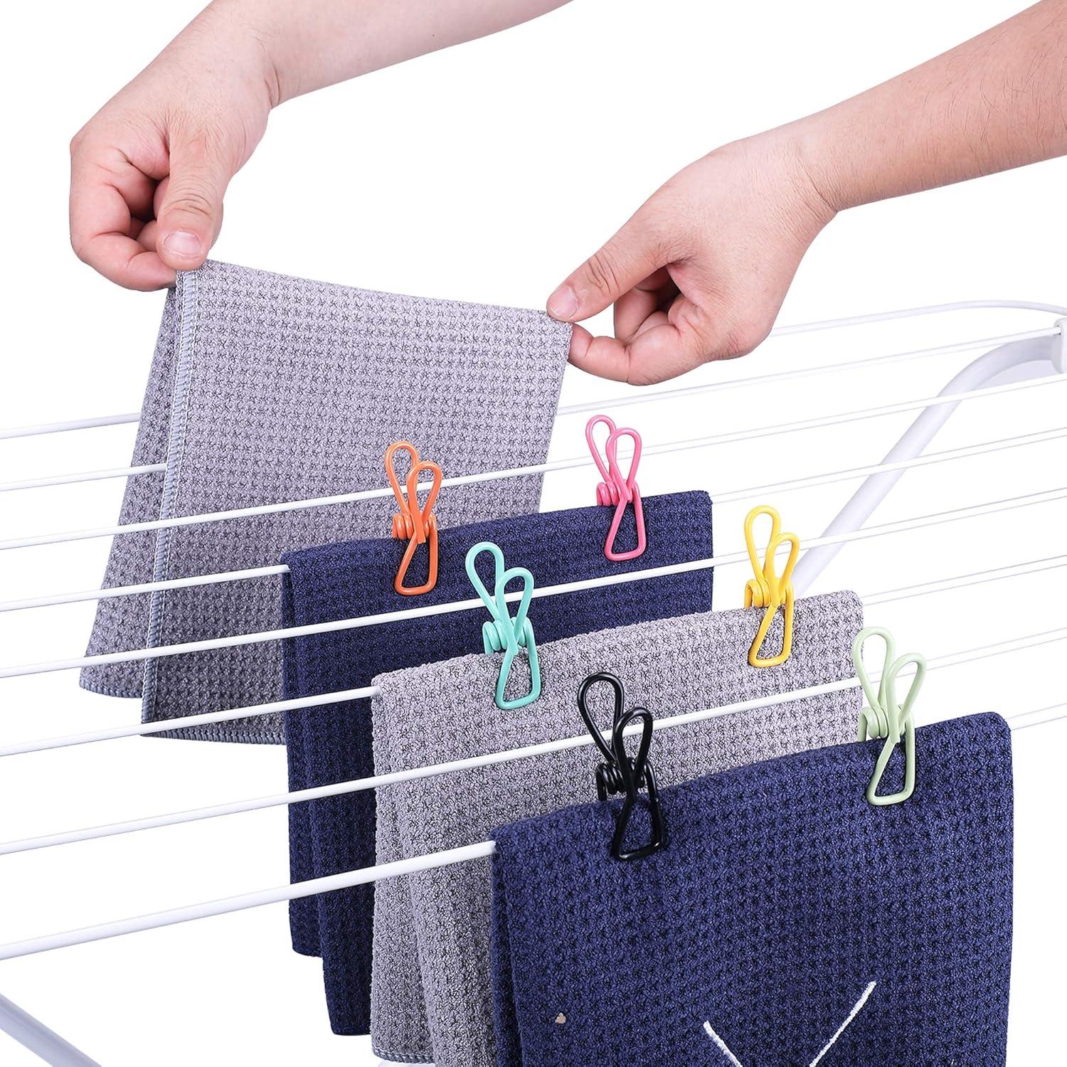 Clips de Bolsa Riveda 30 Piezas Multicolor 5,08 cm PVC