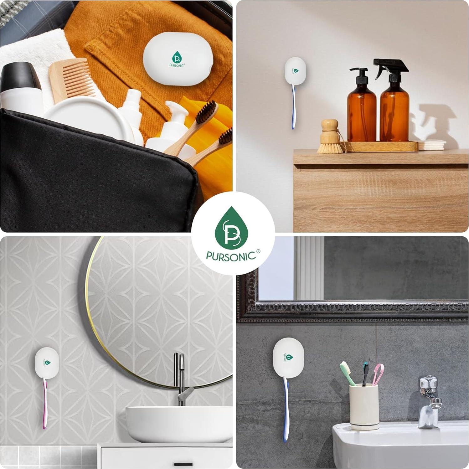 Estuche Sanitizador UV Pursonic para Cepillos de Dientes