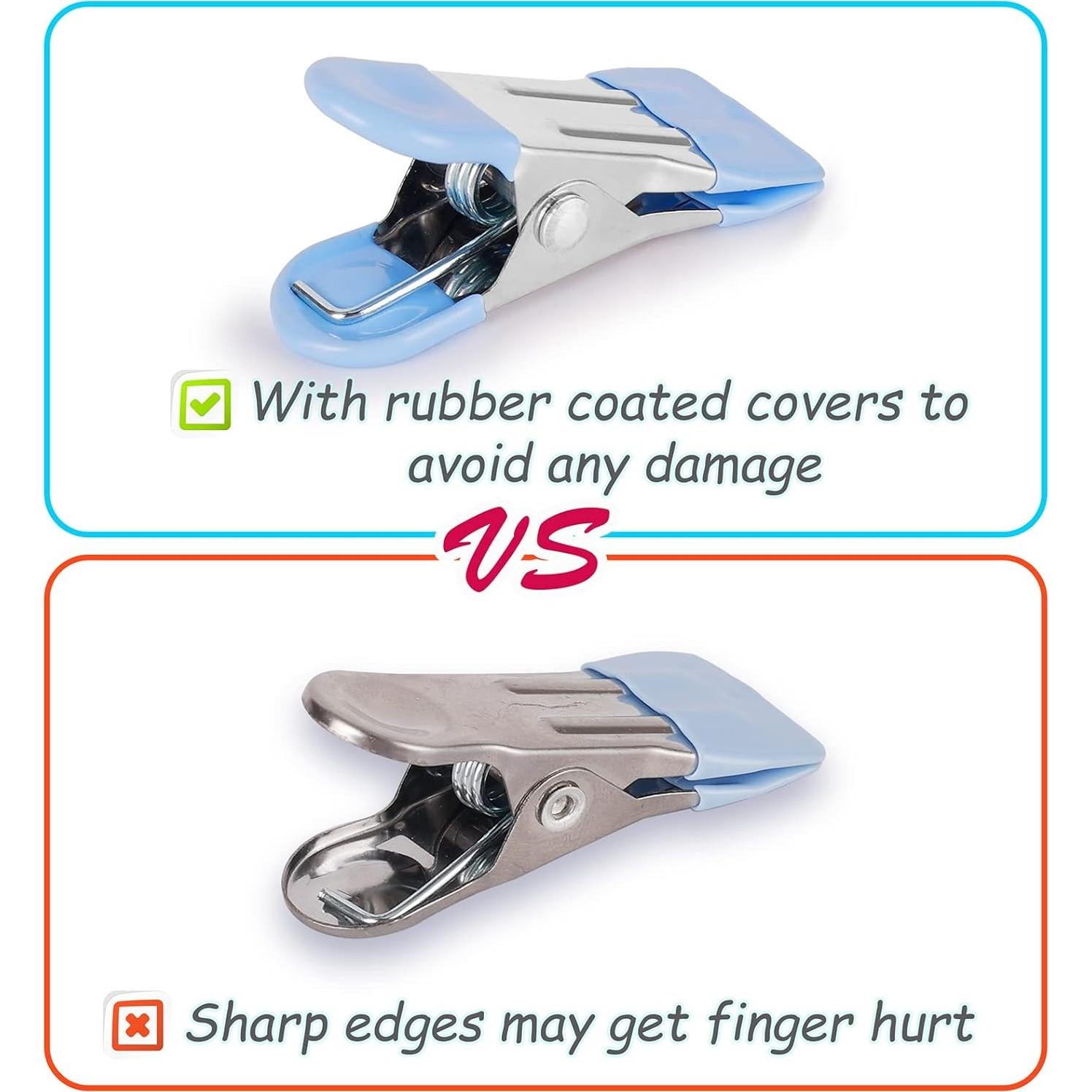 Pinzas de Ropa DEESWEY 30 Piezas 5.5 cm Multicolor