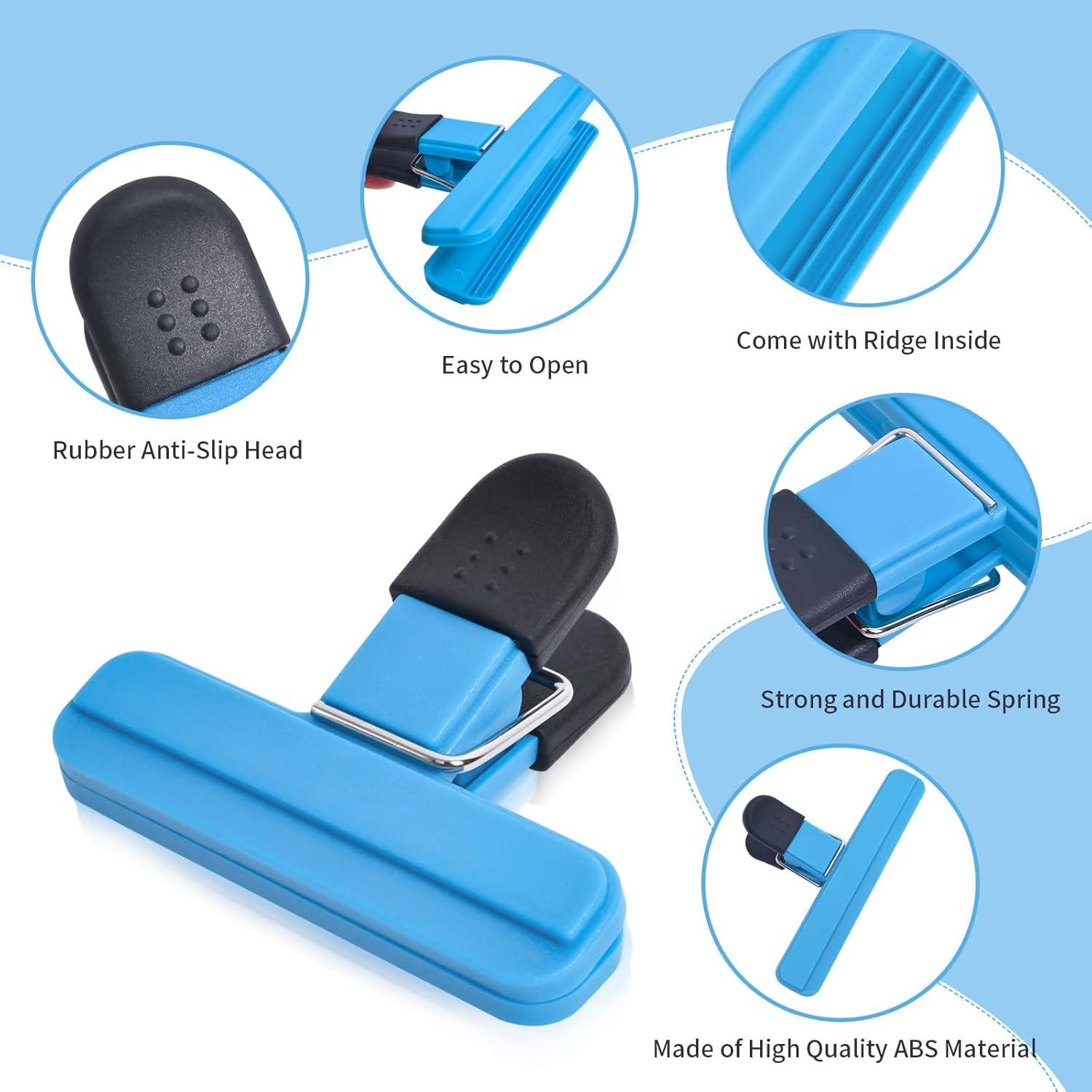 Clips para Bolsas de Comida UNIYO - 9 Pack Fuerte Agarre