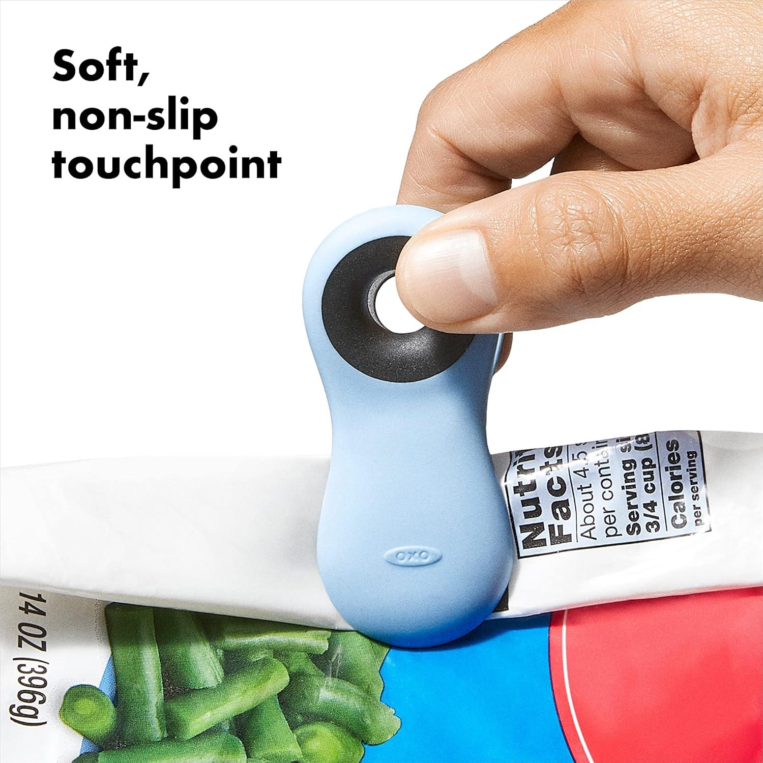 Clips Magnéticos Multiusos OXO - 4 Piezas, Colores Variados