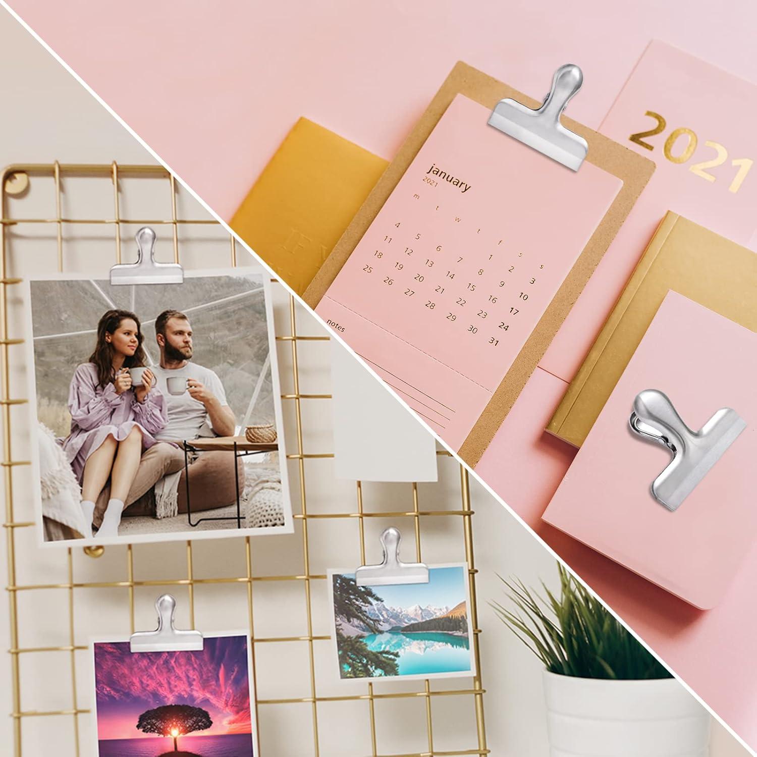 Clip de Bolsa Joyberg 6 Paquetes Acero Inoxidable Sellado