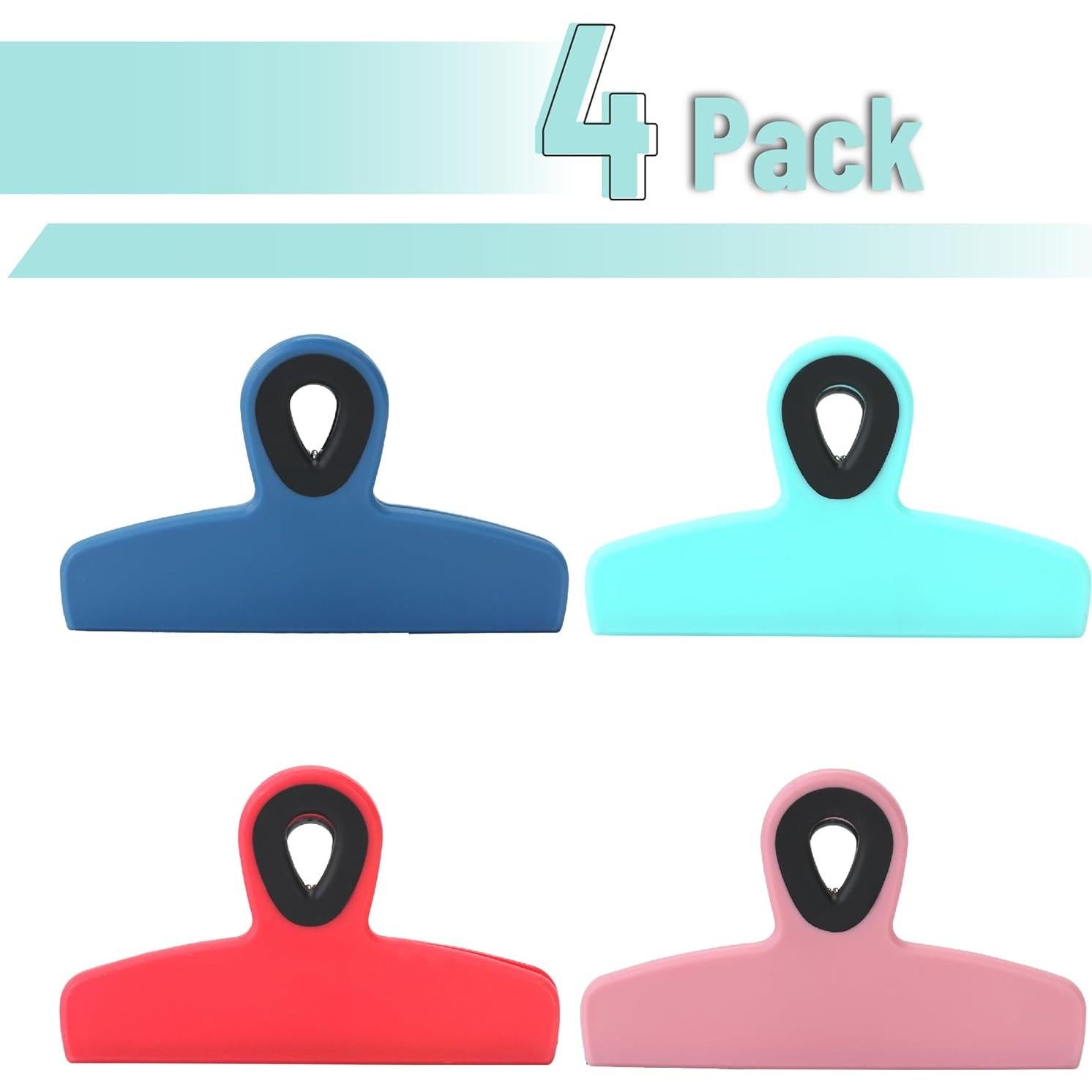 Clips Magnéticos para Bolsas Mr. Pen - Paquete de 4 Unidades