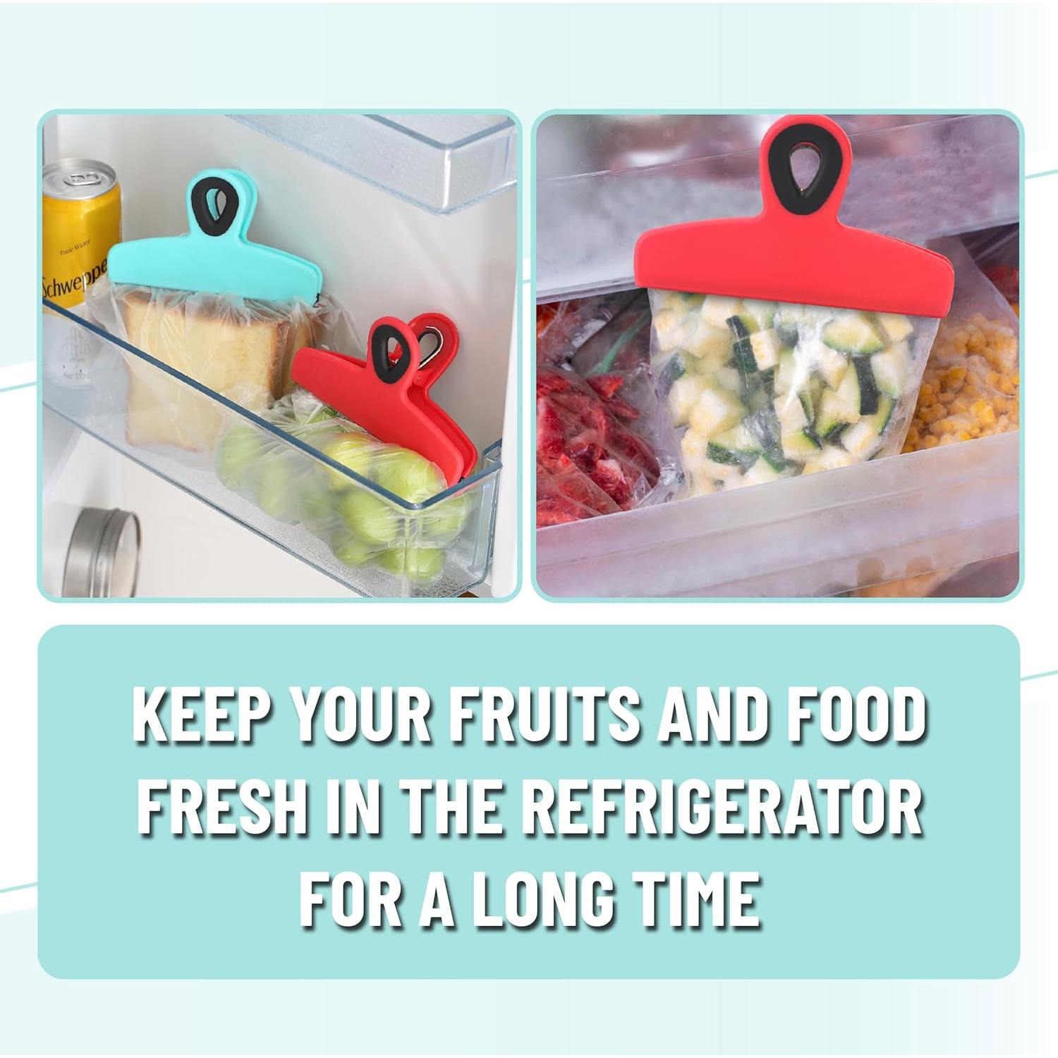 Clips Magnéticos para Bolsas Mr. Pen - Paquete de 4 Unidades